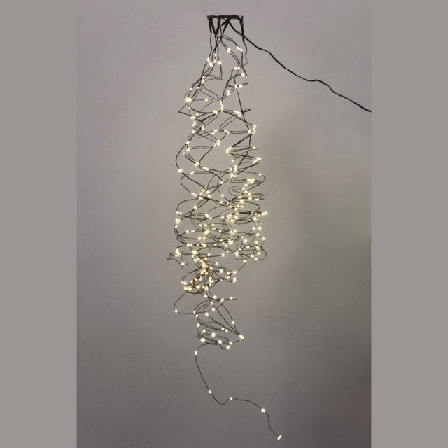 Tenda Cadute luci filo metallico modellabile per Albero di Natale 294 NanoLed BIA Home & Garden