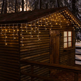 TENDA EFFETTO GHIACCIO 120 LED CON GIOCHI DI LUCE Tende Luminose BIA Home & Garden