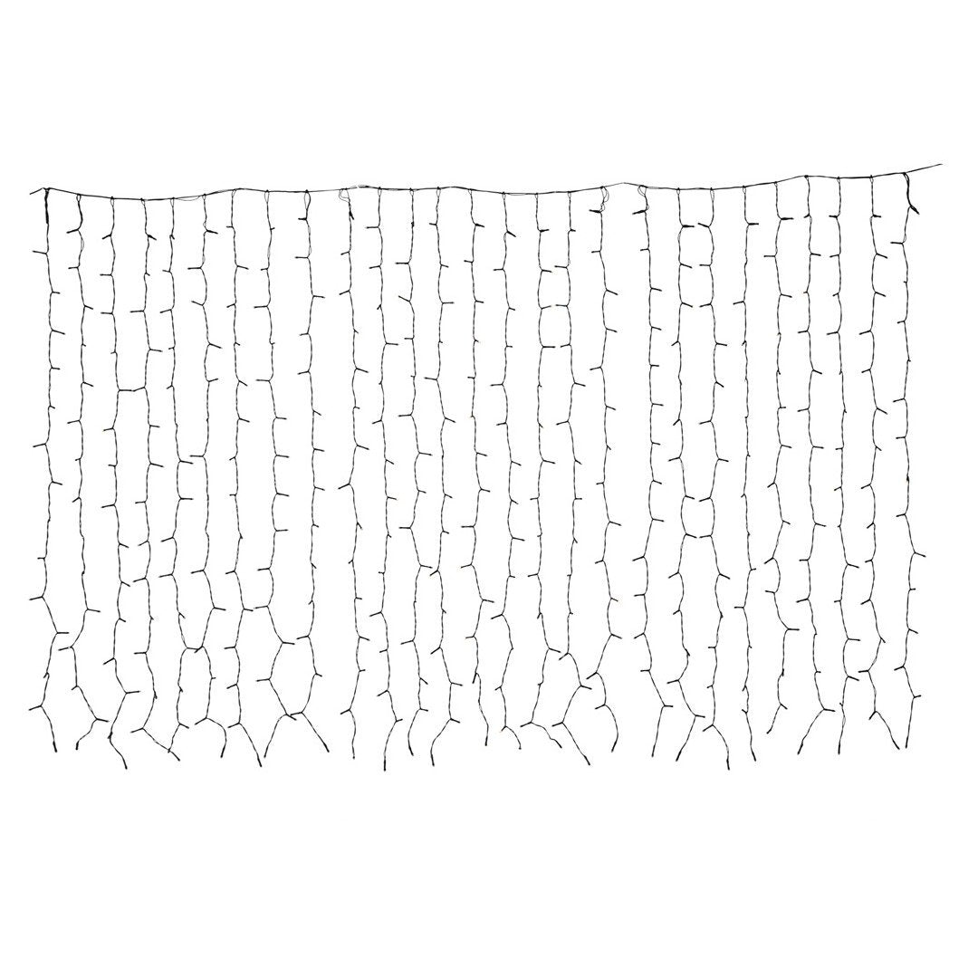 TENDA FLASH 189LED BIANCO CALDO 200X70CM Tende Luminose KOOPMAN