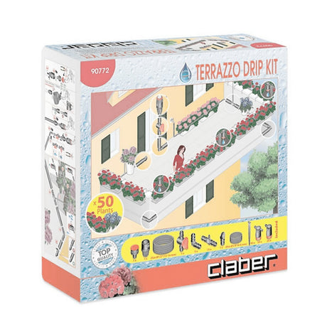 TERRAZZO DRIP KIT 50 90772 Microirrigazione Claber