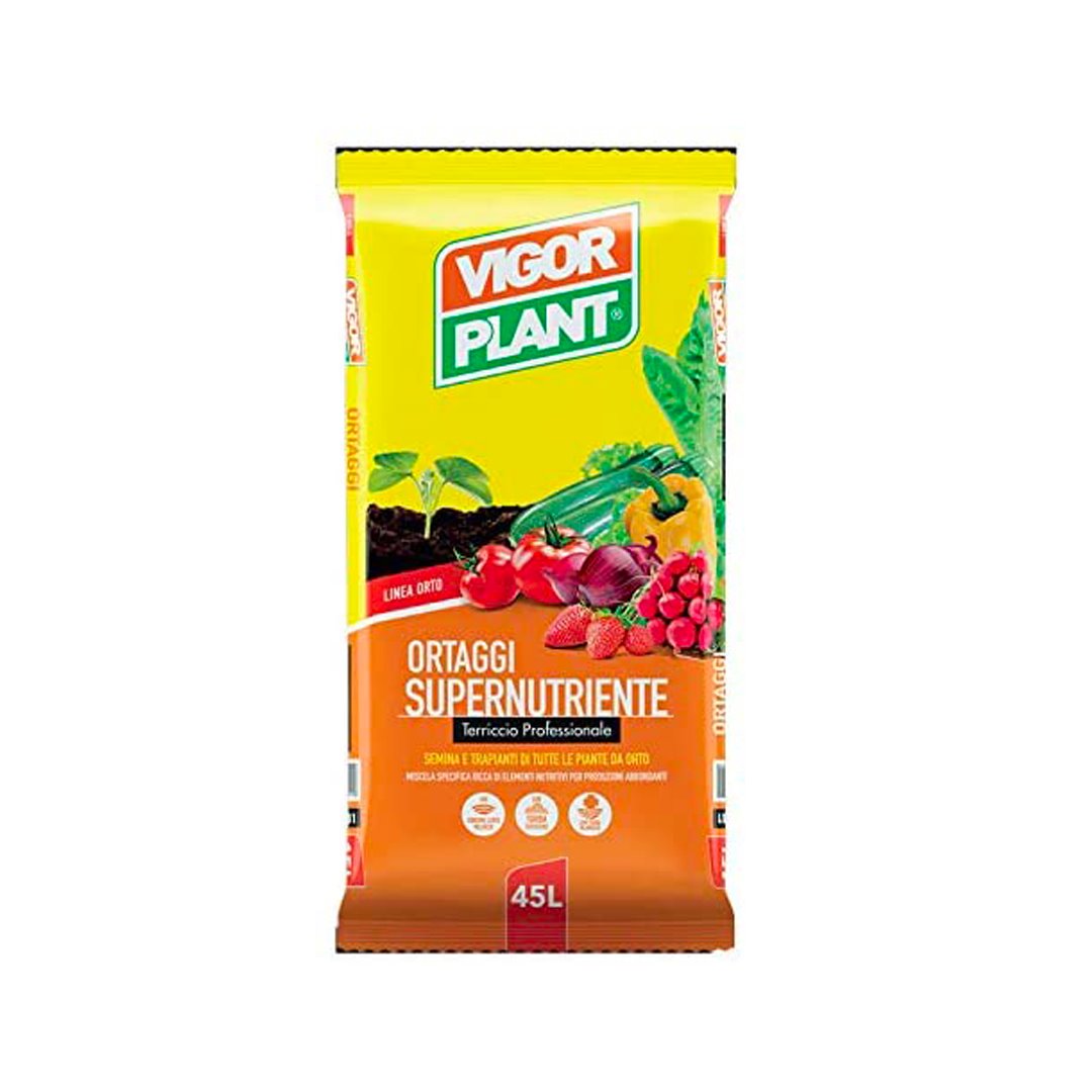 TERRICCIO ORTO SUPERNUTRIENTE 45 LT Terricci Vigorplant