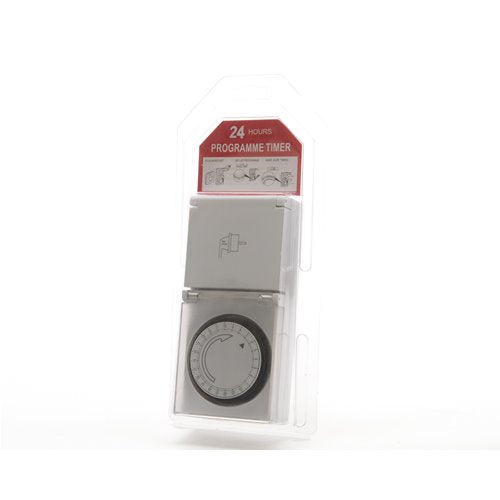 Timer Analogico Lampade e Luci Led 24 Ore da Esterno Timer Luci KAEMINGK