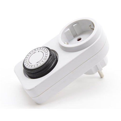 Timer Analogico Lampade e Luci Led On/Off 24 Ore