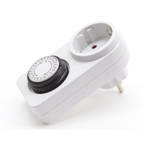 Timer Analogico Lampade e Luci Led On/Off 24 Ore