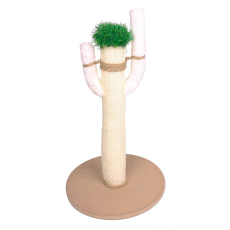 TIRAGRAFFI A COLONNA PER GATTI CACTUS 32x32x56 CM Tiragraffi Garden Team