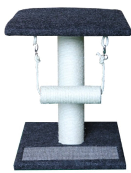 TIRAGRAFFI A TORRE PER GATTI 2 PIANI SWING 35X35X42 Tiragraffi Garden Team