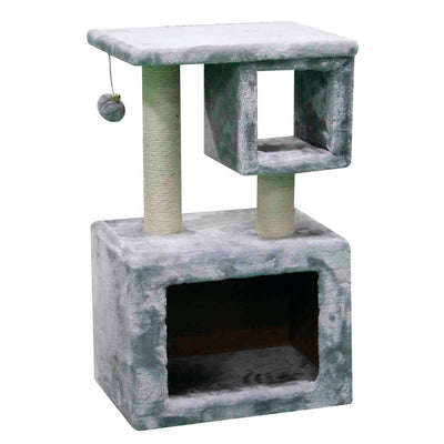 TIRAGRAFFI A TORRE PER GATTI CUBE 40X35X67 Tiragraffi Garden Team
