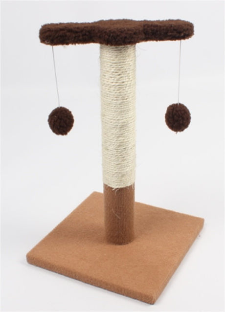 TIRAGRAFFI PER GATTO 2 PIANI MOD MEX 30X30X45 CM Tiragraffi Garden Team