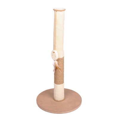 TIRAGRAFFI PER GATTO A COLONNA 34X34X59 CM BEIGE Tiragraffi Garden Team