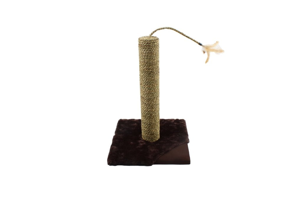 TIRAGRAFFI PER GATTO MOD. BROWN 30X30X42CM Tiragraffi Garden Team