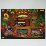Treno a Batteria con Luce e Musica 14 pezzi Paesaggi e Scene Natalizie Garden Team