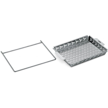 VASCHETTA PER VERDURE WEBER SISTEMA VERTICALE 7616 Supporti Barbecue WEBER