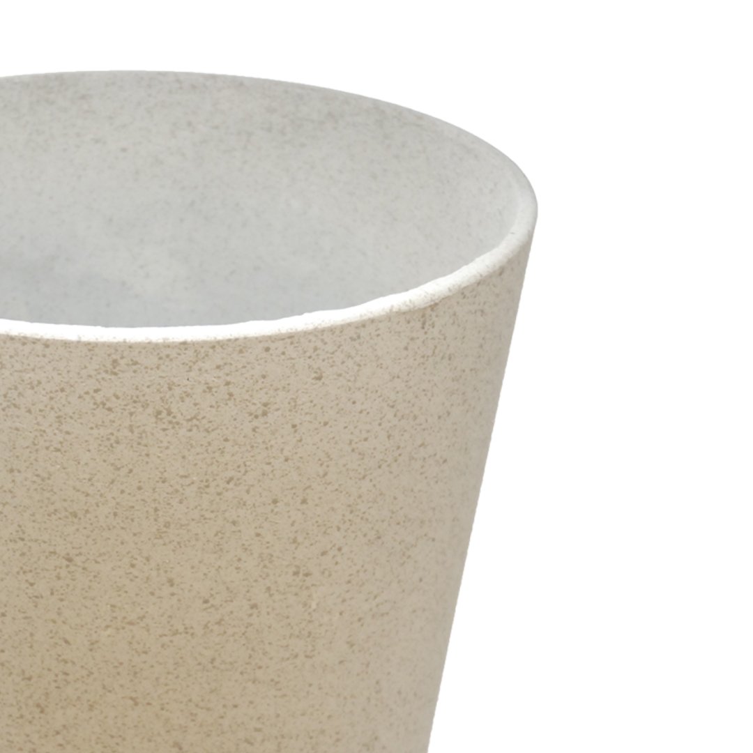 Vaso Alto In Cemento da Esterno Khaki Vaso in Cemento Garden Team