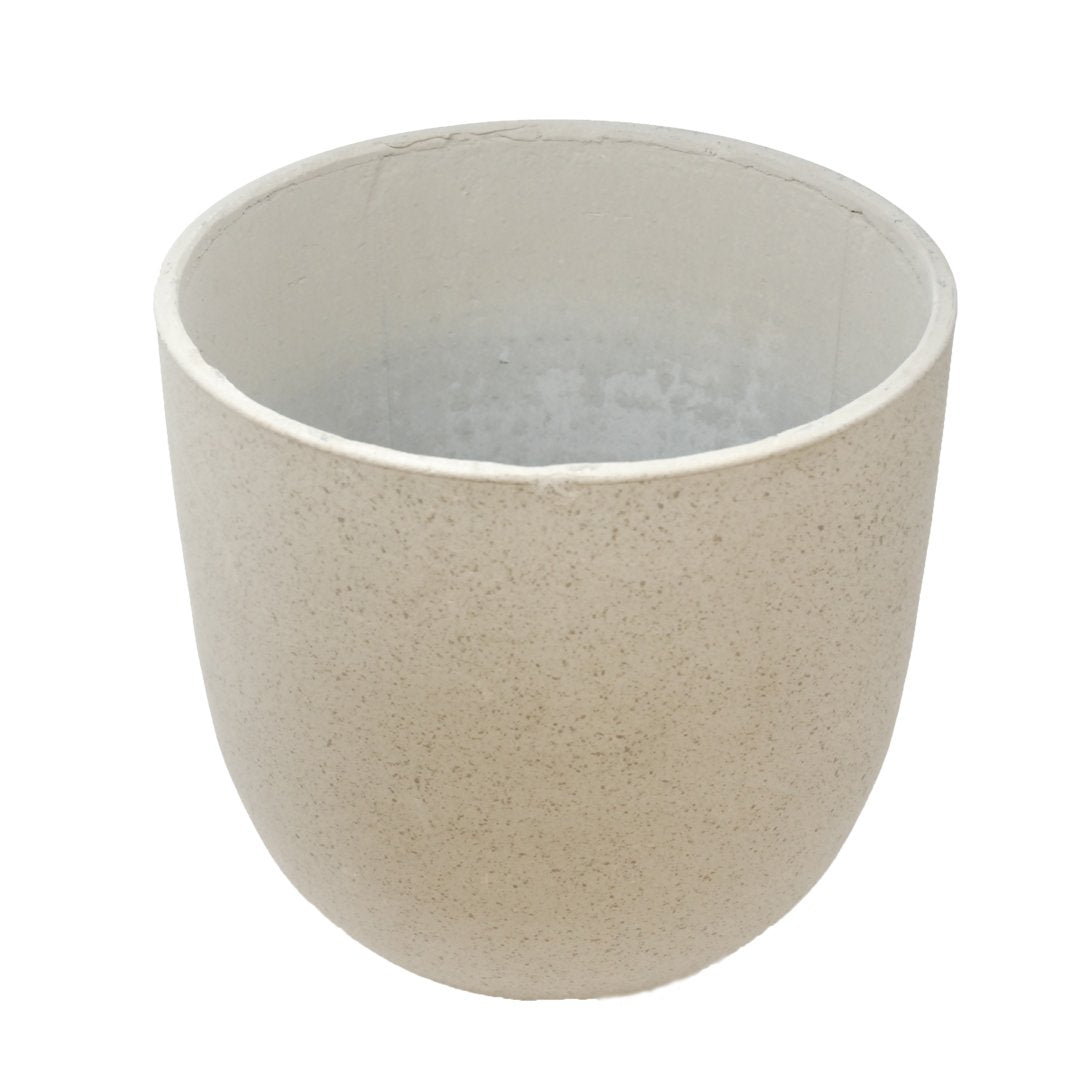 Vaso Conchino In Cemento da Esterno Cioccolato Vaso in Cemento Garden Team