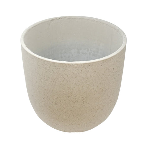 Vaso Conchino In Cemento da Esterno Cioccolato Vaso in Cemento Garden Team