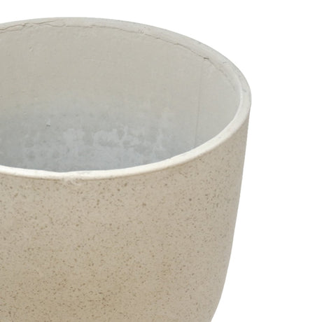 Vaso Conchino In Cemento da Esterno Cioccolato