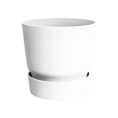 Vaso da Balcone Elho Greenville Round 25 cm Vaso in Plastica Elho