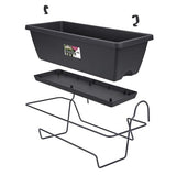 Vaso Fioriera Balconera Elho Barcelona All In One 30 cm Fioriera Elho