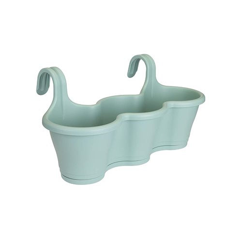 Vaso Fioriera da Balcone Elho Corsica Trio 50 cm Vaso in Plastica Elho