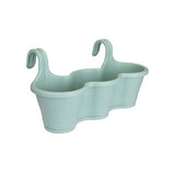 Vaso Fioriera da Balcone Elho Corsica Trio 50 cm Vaso in Plastica Elho