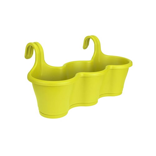 Vaso Fioriera da Balcone Elho Corsica Trio 50 cm Vaso in Plastica Elho