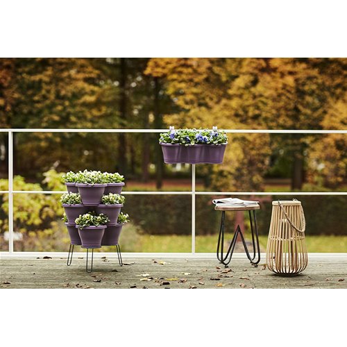 Vaso Fioriera da Balcone Elho Corsica Trio 50 cm