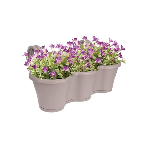 Vaso Fioriera da Balcone Elho Corsica Trio 50 cm