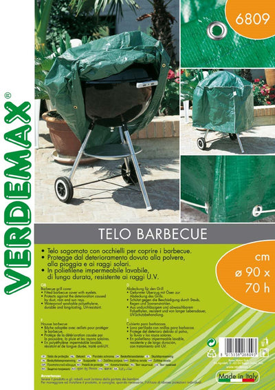 VERDEMAX TELO COPRI BARBECUE CM 90 X H.70 - 6809