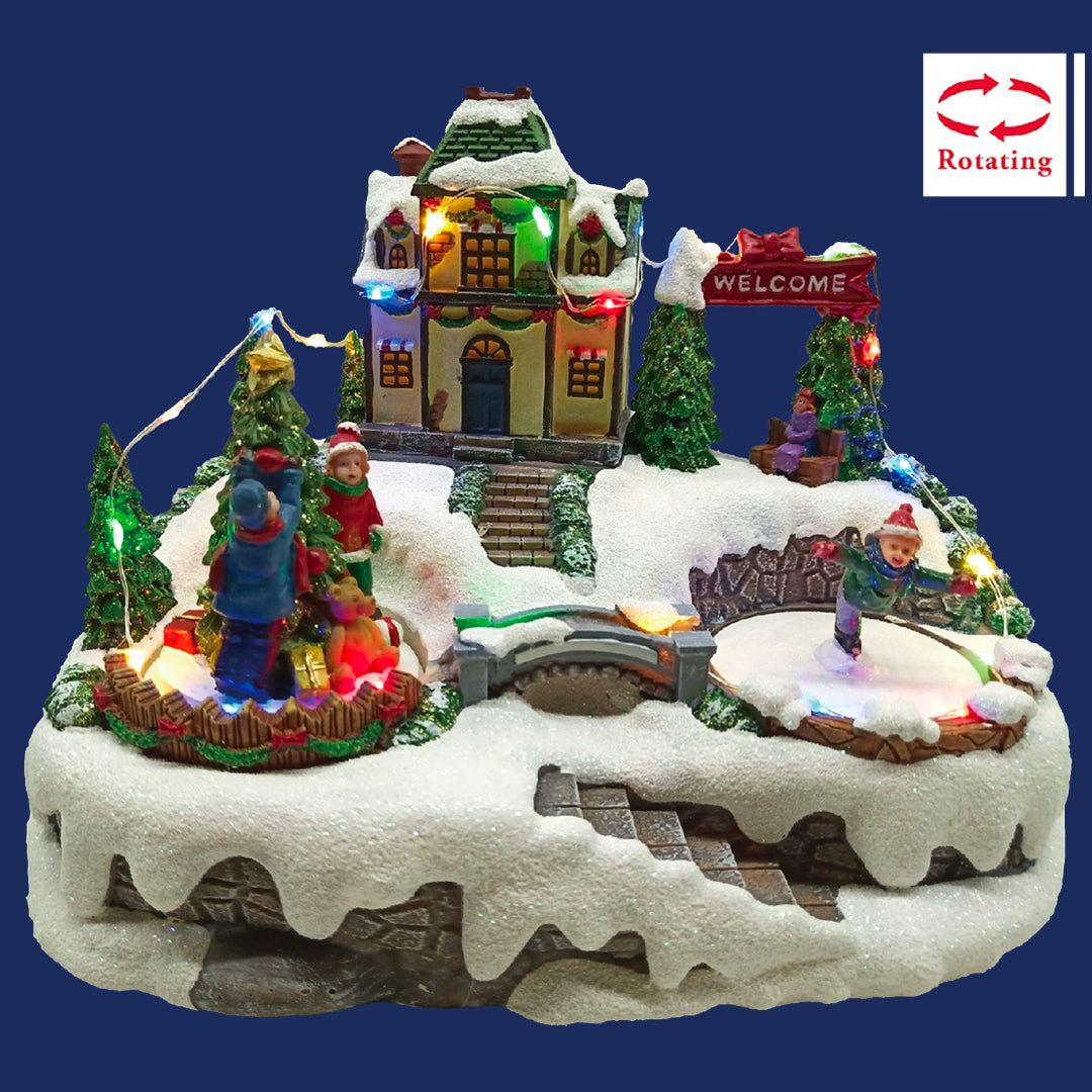 Villaggio Musicale di Natale - Carillon musicale natalizio