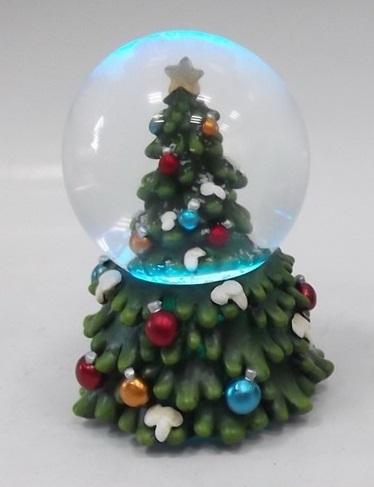 Waterball 50MM Albero di Natale con Luce Waterball Natalizi Garden Team