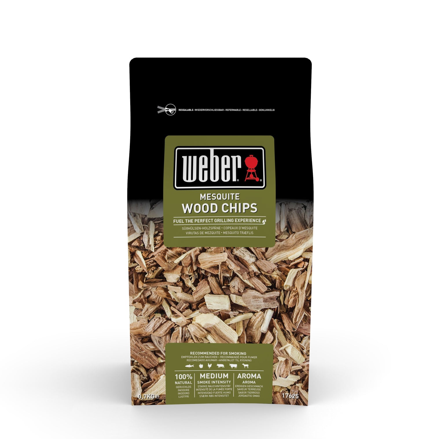 WEBER LEGNA DA AFFUMICATURA AROMA MESQUITE - 17625 Legna per affumicare WEBER