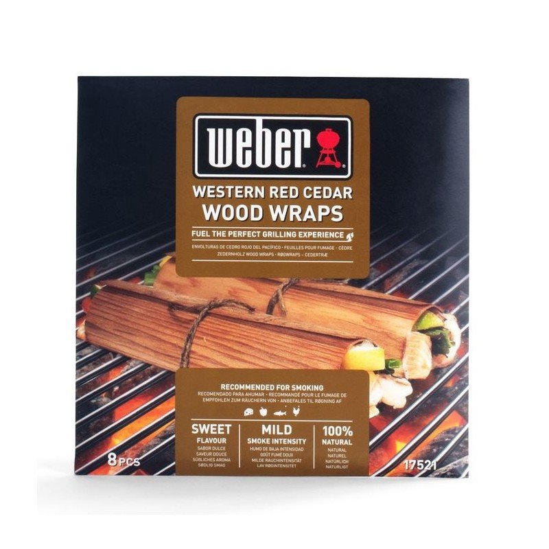 WEBER LEGNA DA AFFUMICATURA CEDRO ROSSO - 17521