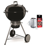 WEBER MASTER TOUCH GBS 57 CM BLACK KIT ACCENSIONE OMAGGIO Barbecue a Carbone WEBER