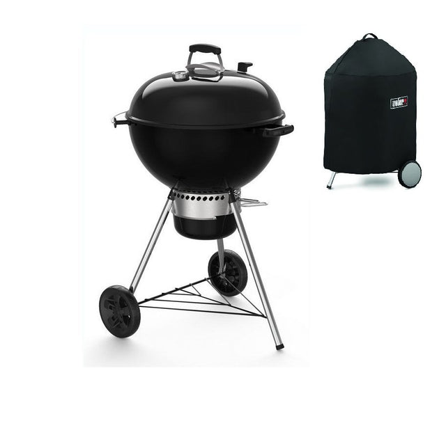 WEBER MASTER TOUCH PREMIUM E-5750 + CUSTODIA PREMIUM 7186 Barbecue a Carbone WEBER