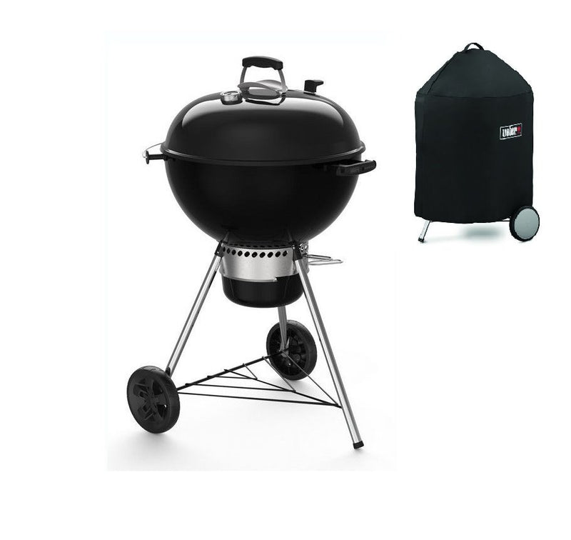 WEBER MASTER TOUCH PREMIUM E-5750 + CUSTODIA PREMIUM 7186 Barbecue a Carbone WEBER