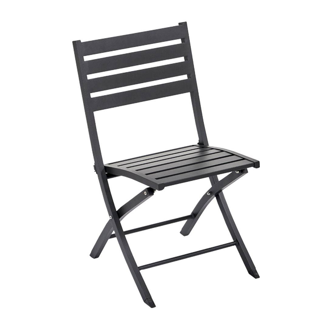 Winny - Set da balcone pieghevole in alluminio antracite Set da Balcone Garden Team