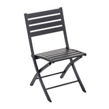 Winny - Set da balcone pieghevole in alluminio antracite Set da Balcone Garden Team