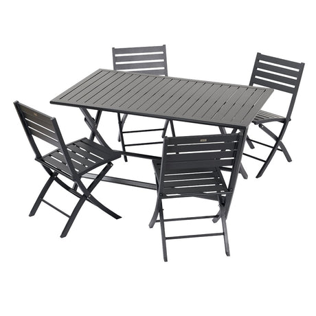 Winny - Set pranzo da giardino 4 posti Set da Balcone Garden Team