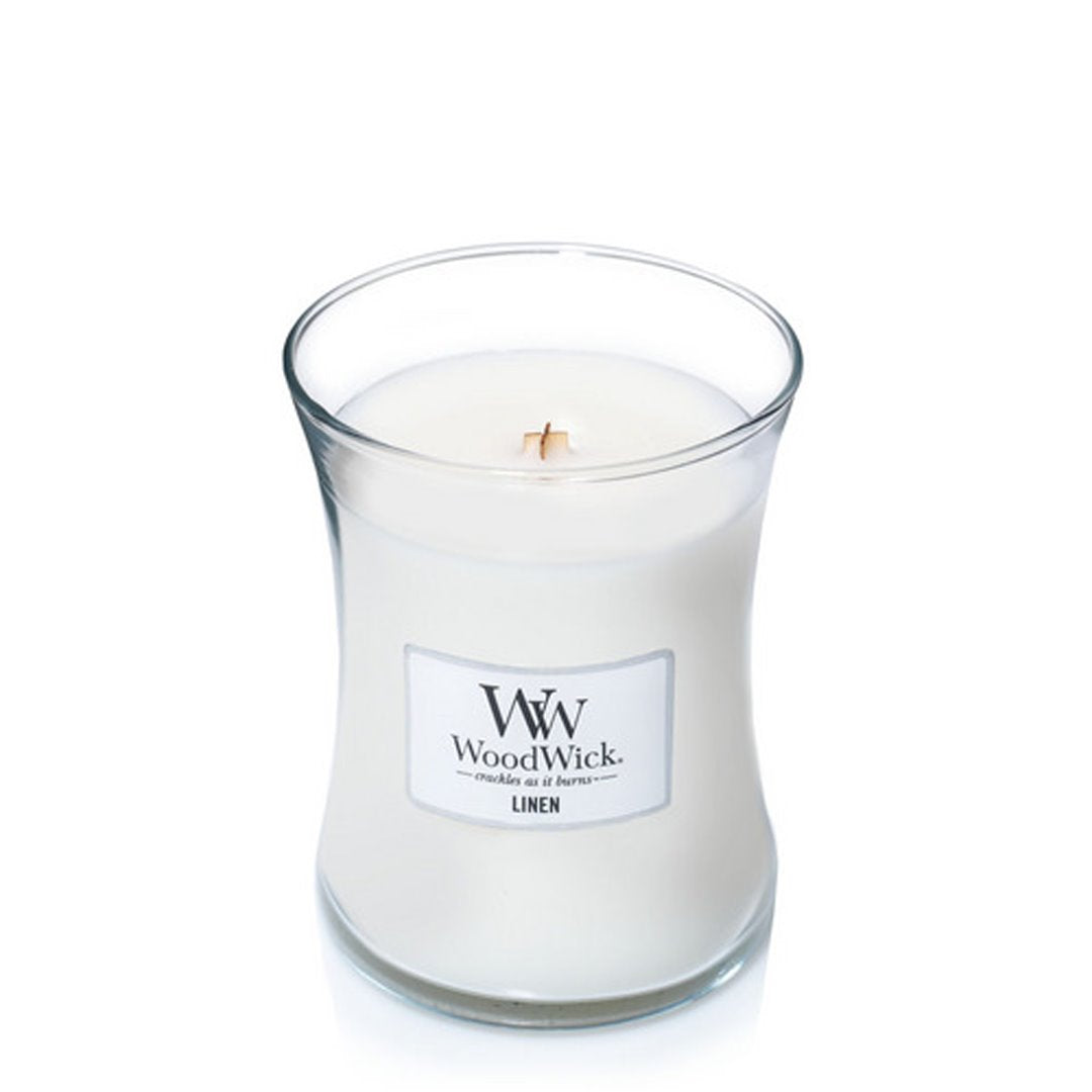 WOODWICK GIARA MEDIA LINEN Fragranze Fresh Yankee Candle