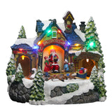 Negozio di Babbo Natale - Villaggio natalizio luminoso