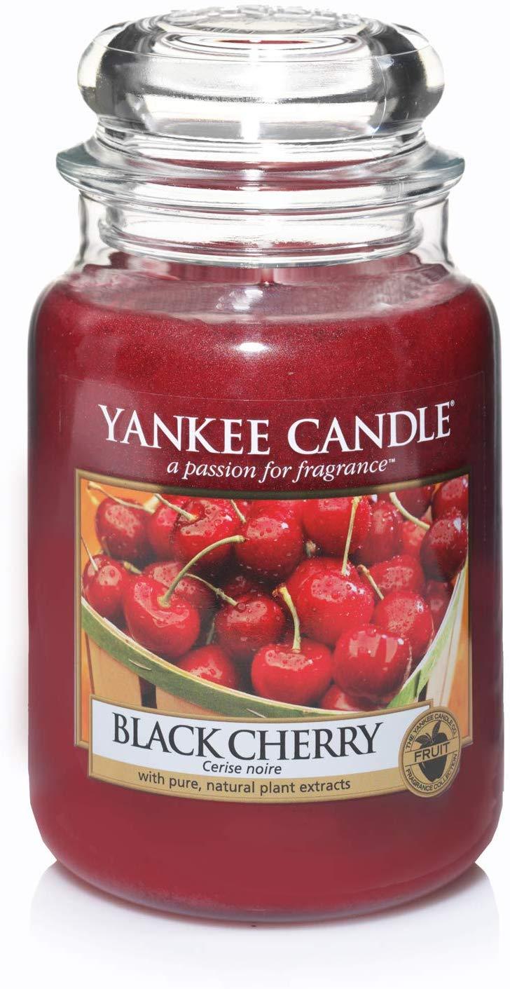 YANKEE CANDLE CANDELA GIARA CLASSICA GRANDE BLACK CHERRY Fragranze Fruit Yankee Candle