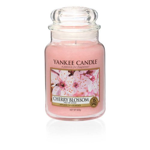 YANKEE CANDLE CANDELA GIARA CLASSICA GRANDE CHERRY BLOSSOM Fragranze Floreali Yankee Candle