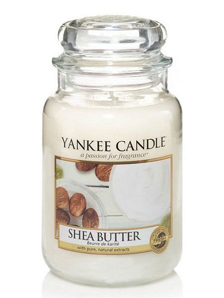 YANKEE CANDLE CANDELA GIARA CLASSICA GRANDE SHEA BUTTER Fragranze Fresh Yankee Candle