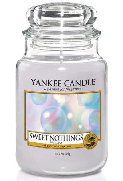 YANKEE CANDLE CANDELA GIARA CLASSICA GRANDE SWEET NOTHINGS