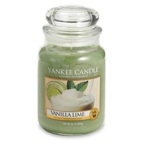 YANKEE CANDLE CANDELA GIARA CLASSICA GRANDE VANILLA LIME Fragranze Fruit Yankee Candle