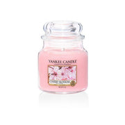 YANKEE CANDLE CANDELA GIARA CLASSICA MEDIA CHERRY BLOSSOM Fragranze Floreali Yankee Candle