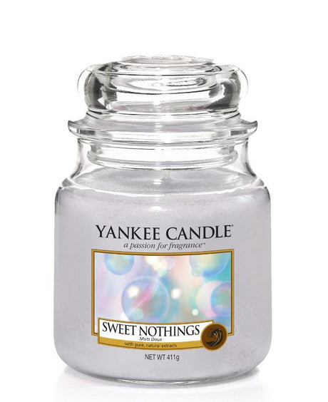 YANKEE CANDLE CANDELA GIARA MEDIA SWEET NOTHINGS Fragranze Festive Yankee Candle