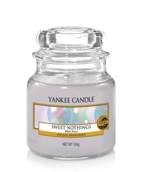 YANKEE CANDLE CANDELA GIARA PICCOLA SWEET NOTHINGS