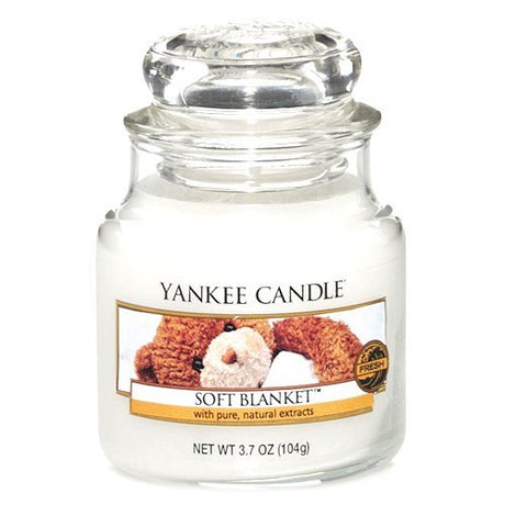 YANKEE CANDLE GIARA CLASSICA PICCOLA SOFT BLANKET Fragranze Fruit Yankee Candle