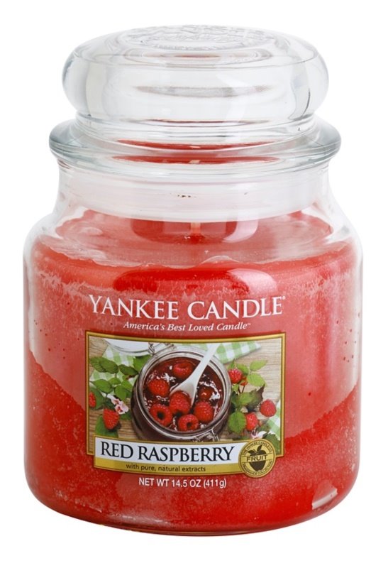 YANKEE CANDLE GIARA MEDIA RED RASPBERRY Fragranze Fruit Yankee Candle